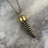 Black Horn Necklace