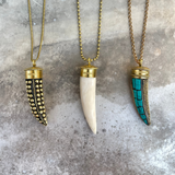 Black Horn Necklace