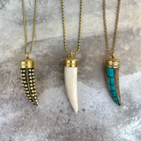 Deville Horn Necklace