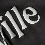 FADED BLACK ZIP HOODIE