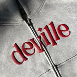 Light Grey Zip Hoodie