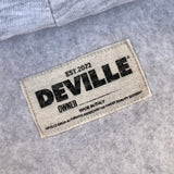 Light Grey Zip Hoodie