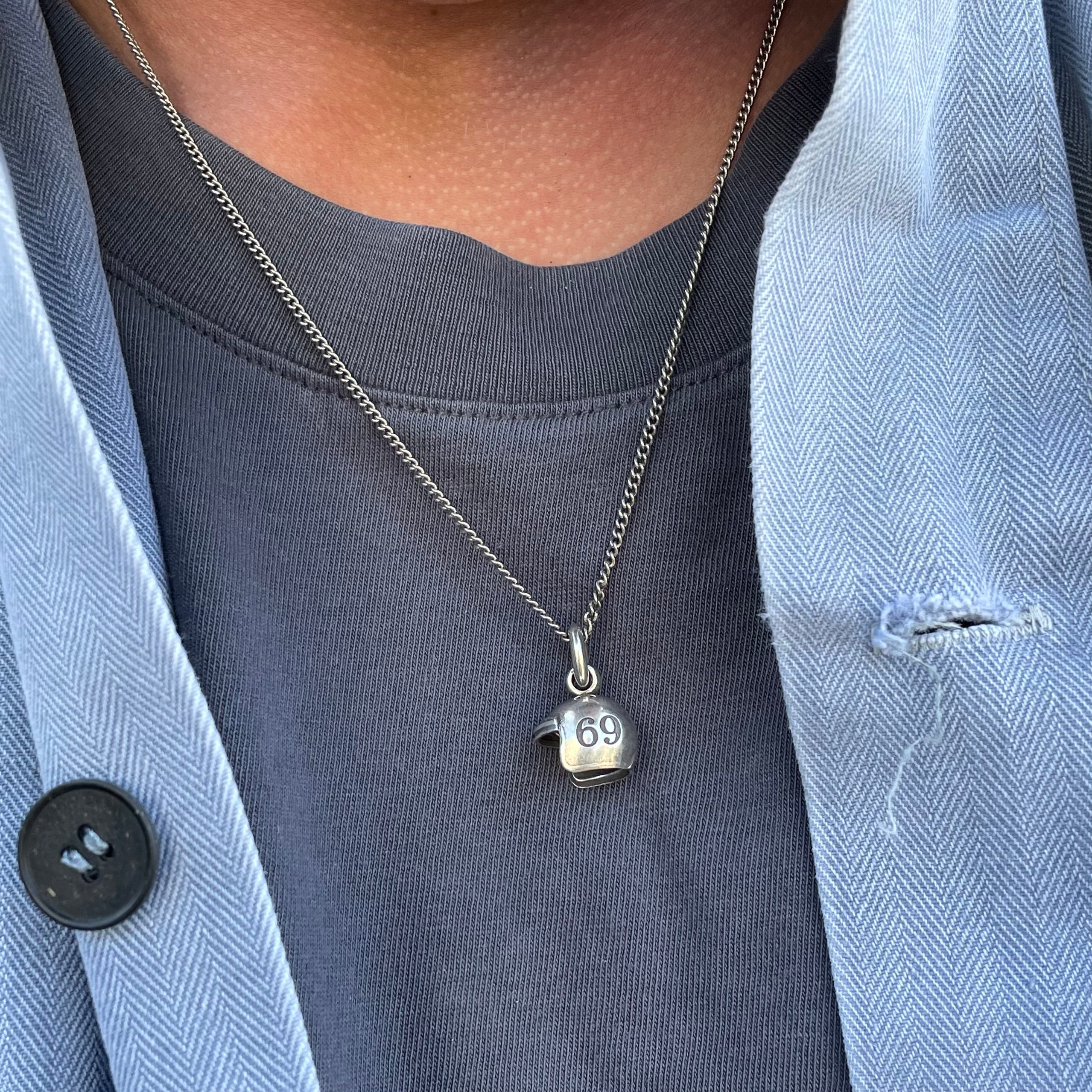 Helmet Necklace