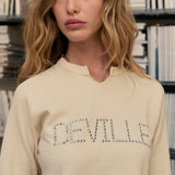 Cream Waffle Thermal Raglan
