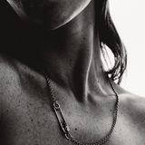 Cowgirl Pin Necklace