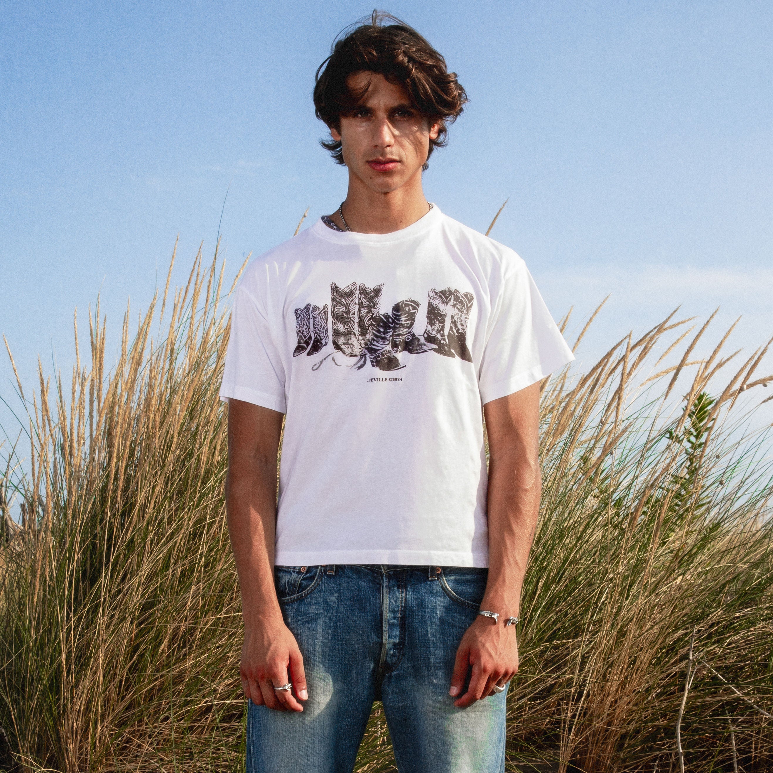 Boots Tee