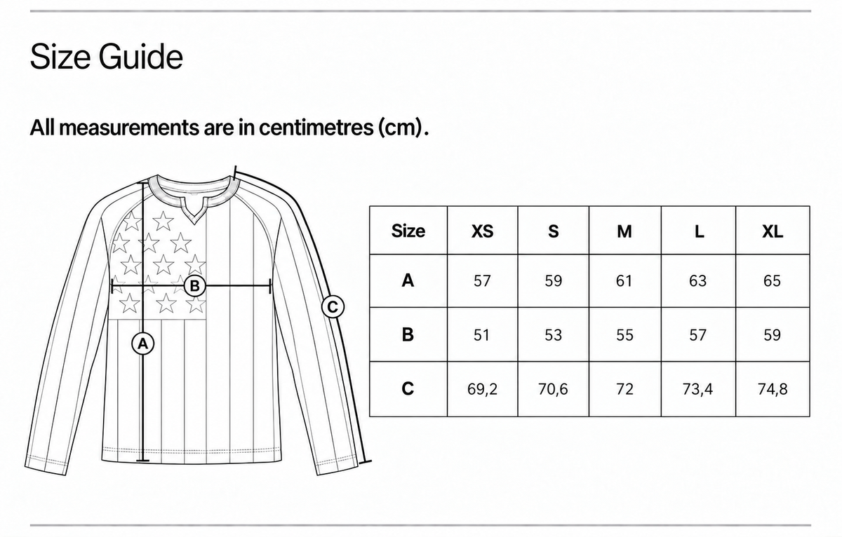 USA Waffle Thermal Raglan